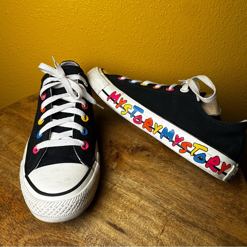 SOLD. Colorful Converse - RARE My Story